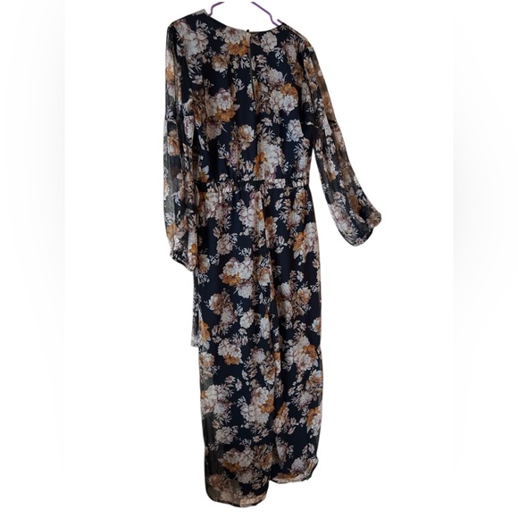 ALI & JAY Black Floral Jumpsuit Size XL - Picture 2 of 6